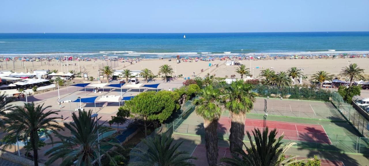 SaguntoVistas Espectaculares 1ª Linea Playa, Wifi, Ascensorアパートメント エクステリア 写真