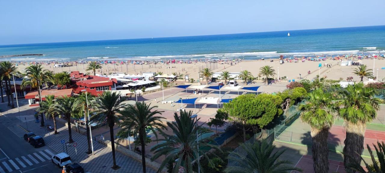 SaguntoVistas Espectaculares 1ª Linea Playa, Wifi, Ascensorアパートメント エクステリア 写真