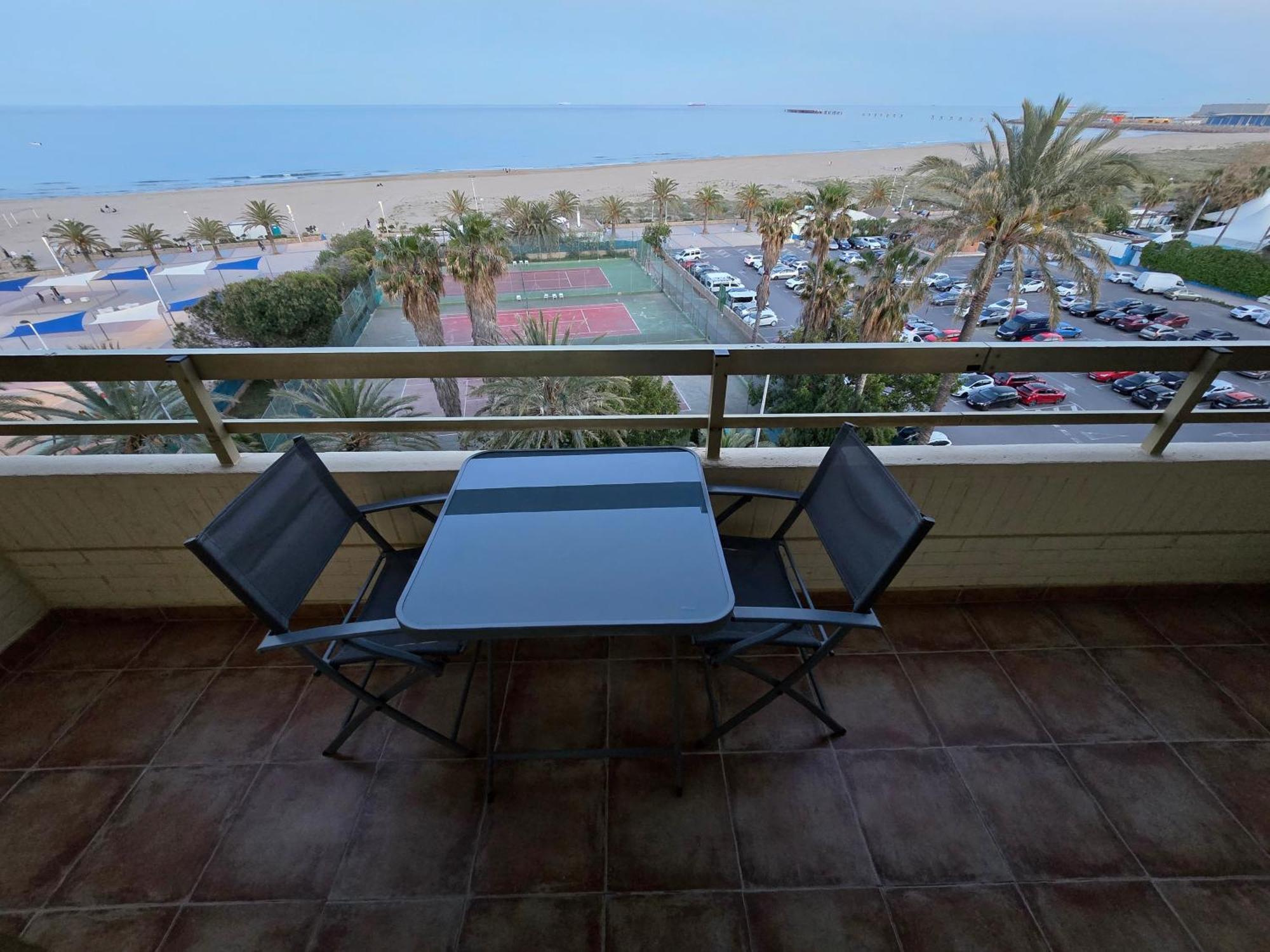 SaguntoVistas Espectaculares 1ª Linea Playa, Wifi, Ascensorアパートメント エクステリア 写真